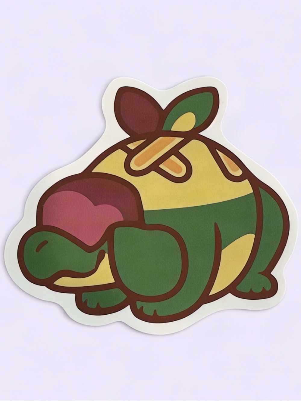 Appletun Pokémon Sticker | Cute Kawaii Grass Dragon Chibi